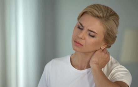 woman with chronic illness in pain